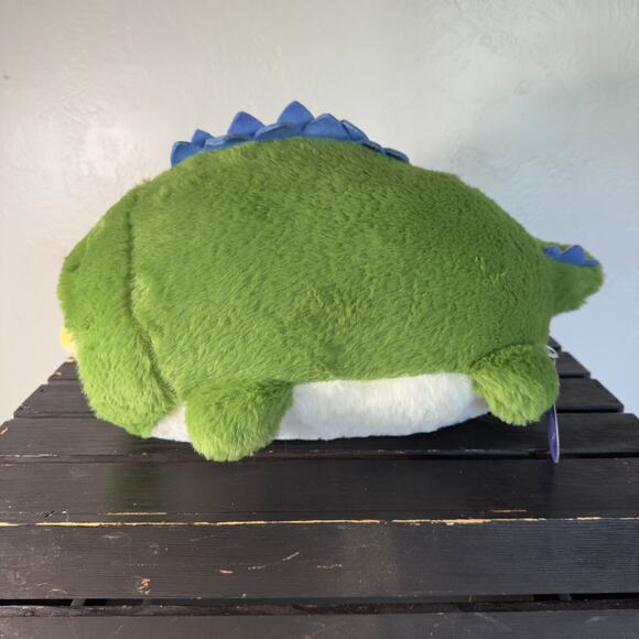 Takashoji 14 Inch Green Kigurumi Penguin in Stegosaurus Round1 Plushie NEW! - Picture 5 of 7
